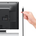 Kabel USB C do USB C Forcell F-Energy QC4.0 PD 5A 100W E-mark / 4K / Thunderbolt / 20Gbit/s 1 m C391 czarny