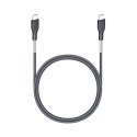 Kabel USB C do USB C Forcell F-Energy QC4.0 PD 5A 66W Carbon 1 m CB-02C czarny