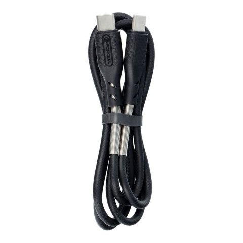Kabel USB C do USB C Forcell F-Energy QC4.0 PD 5A 66W Carbon 1 m CB-02C czarny