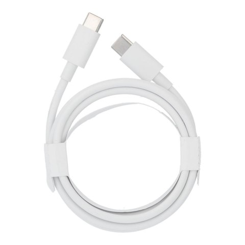 Oryginalny Kabel USB C do USB C Google 3A bulk biały