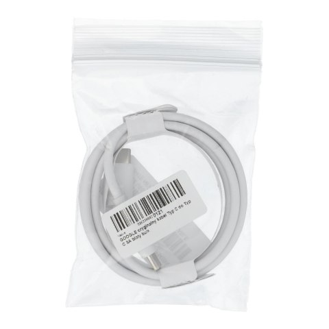 Oryginalny Kabel USB C do USB C Google 3A bulk biały
