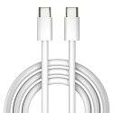 Kabel USB C do USB C PD 40W 2 m HD23 biały