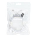 Kabel USB C do USB C PD 40W 2 m HD23 biały