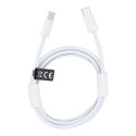 Kabel USB C do USB C PD QC3.0 3A 30W 2 m HD26 biały