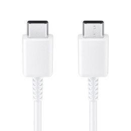 Oryginalny Kabel USB C do USB C Samsung 1 m EP-DA705BWEGWW blister biały