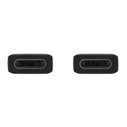 Oryginalny Kabel USB C do USB C Samsung EP-DA705BBEGWW 1 m blister czarny