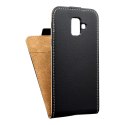 Kabura SLIM FLEXI FRESH pionowa do SAMSUNG A6 2018 czarna