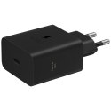 SAMSUNG oryginalna ładowarka sieciowa Typ C PD 3A 60W EP-T6010NBEGWW czarna blister