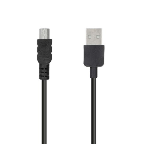 Kabel USB A do Mini USB (navi / kamera) 3 m czarny