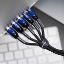 Kabel USB A do USB C Forcell F-Energy QC4.0 3A 66W Gradient 1 m C352 czarny