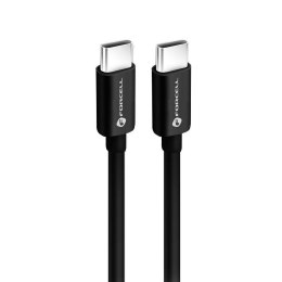 Kabel USB C do USB C Forcell F-Energy QC4.0 PD 3A 60W 0,5 m C338 czarny