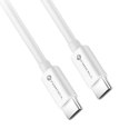 Kabel USB C do USB C Forcell F-Energy QC4.0 PD 3A 60W 2 m C338 biały