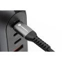 Kabel USB C do USB C Forcell F-Energy QC4.0 PD 5A 100W Cafule 0,25 m C260 czarny