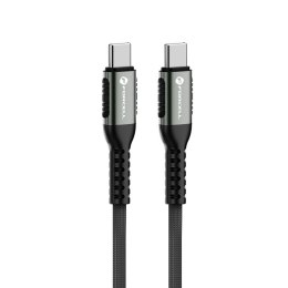 Kabel USB C do USB C Forcell F-Energy QC4.0 PD 5A 100W Cafule 1,2 m C260 czarny
