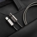 Kabel USB C do USB C Forcell F-Energy QC4.0 PD 5A 100W E-Mark Metal 1 m C239 srebrny
