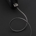 Kabel USB C do USB C Forcell F-Energy QC4.0 PD 5A 100W E-Mark Metal 1 m C239 srebrny