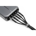 Kabel USB C do USB C Forcell F-Energy QC4.0 PD 5A 240W Cafule 1,2 m C263 czarny