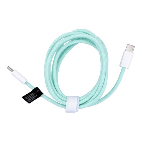 Kabel USB C do USB C PD QC3.0 3A 60W 1,5 m C263 zielony