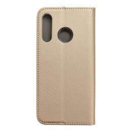 Etui z klapką na Huawei P30 LITE Smart Case Book złote