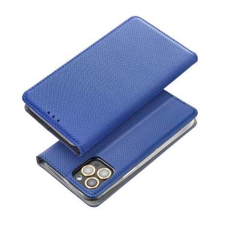 Etui z klapką na iPhone 13 Smart Case Book granatowe