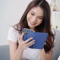 Etui z klapką na Motorola G84 Smart Case Book granatowe