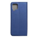 Etui z klapką na Samsung A12 / M12 Smart Case Book granatowe
