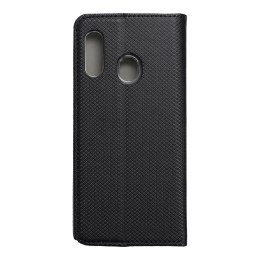 Etui z klapką na Samsung A20e Smart Case Book czarne