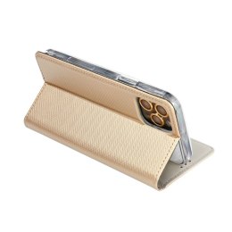 Etui z klapką na Honor Magic 7 PRO Smart Case Book złote