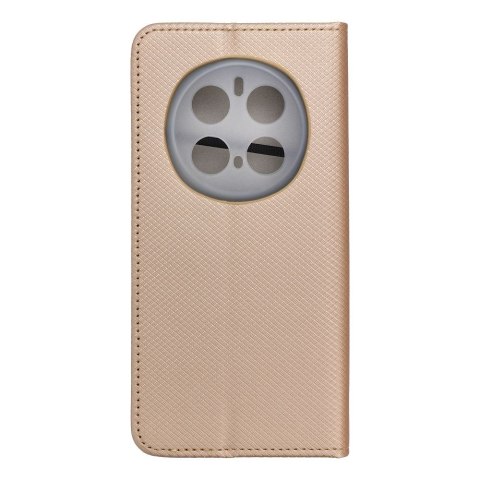 Etui z klapką na Honor Magic 7 PRO Smart Case Book złote
