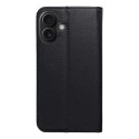 Etui z klapką na iPhone 16 Smart Case Book czarne
