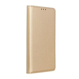 Etui z klapką na iPhone 16e (SE 4 2025) Smart Case Book złote