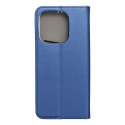 Etui z klapką na Oppo A40 Smart Case Book granatowe