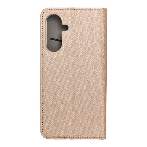 Etui z klapką na Samsung A36 5G Smart Case Book złote
