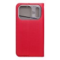 Etui z klapką na iPhone 17 PRO Smart Case Book czerwone
