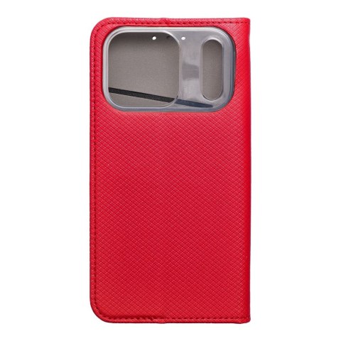 Etui z klapką na iPhone 17 PRO Smart Case Book czerwone