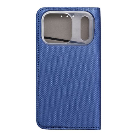 Etui z klapką na iPhone 17 PRO Smart Case Book granatowe
