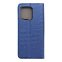 Etui z klapką na Motorola EDGE 60 Smart Case Book granatowe