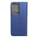 Etui z klapką na Oppo A5 4G / A5 5G Smart Case Book granatowe