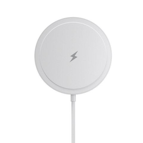 Ładowarka bezprzewodowa BLUE STAR Charing Pad 15w kompatybilna z MagSafe biała