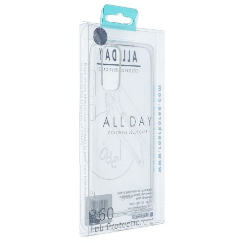 ROAR futerał ALL DAY COLORFUL JELLY do IPHONE 16e (SE 4 2025) / 17e transparentny