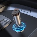 Ładowarka samochodowa Hoco 2 x USB C QC PD 45W NZ16B szara