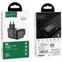Ładowarka sieciowa do telefonu Hoco USB A 2A 10W N2 czarna
