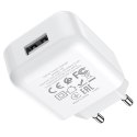 Ładowarka sieciowa do telefonu Hoco USB A 2A 10W + kabel USB A do Lightning N2 biała