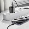 Ładowarka sieciowa do telefonu Hoco USB A + USB C QC3.0 PD 3A 20W + kabel USB C do Lightning N52 czarna