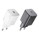 Ładowarka sieciowa do telefonu Hoco USB C QC PD 20W N40 biała