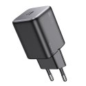 Ładowarka sieciowa do telefonu Hoco USB C QC PD 20W N40 czarna