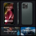 SPIGEN futerał LIQUID AIR do IPHONE 15 Pro Max abyss green