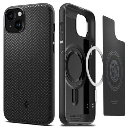 SPIGEN futerał MAG ARMOR kompatybilny z MagSafe do IPHONE 15 Plus matte black