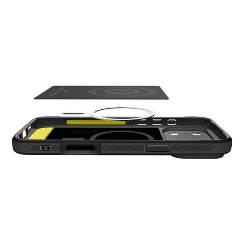 SPIGEN futerał RUGGED ARMOR MAG kompatybilny z MagSafe do IPHONE 17 Pro Max matte black