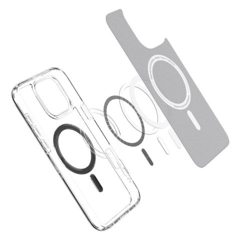 SPIGEN futerał ULTRA HYBRID MAG kompatybilny z MagSafe do IPHONE 16 Pro Max carbon fiber